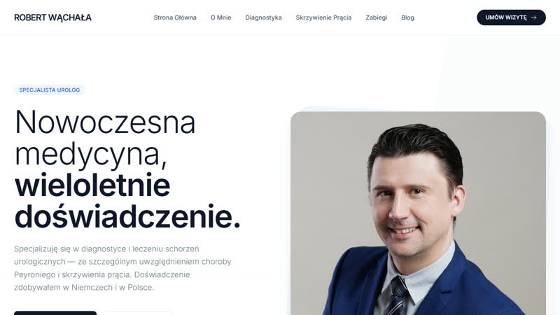 Lek. Robert Wąchała — Urologia, Androlog