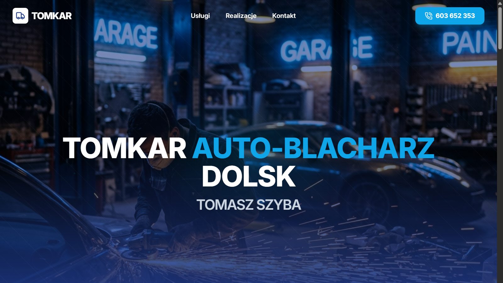Tomkar Dolsk — auto-blacharstwo