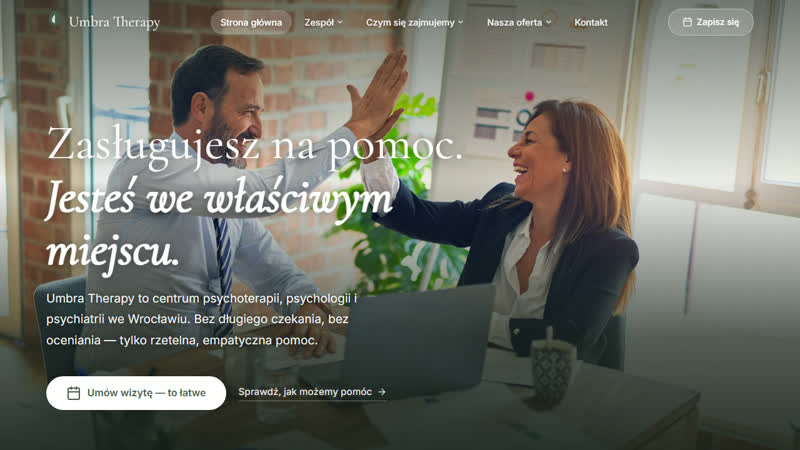 Umbra Therapy — Centrum Psychoterapii Wrocław